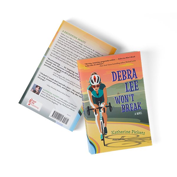 Debra Lee Won't Break by Katherine Pickett, looking at front and back covers